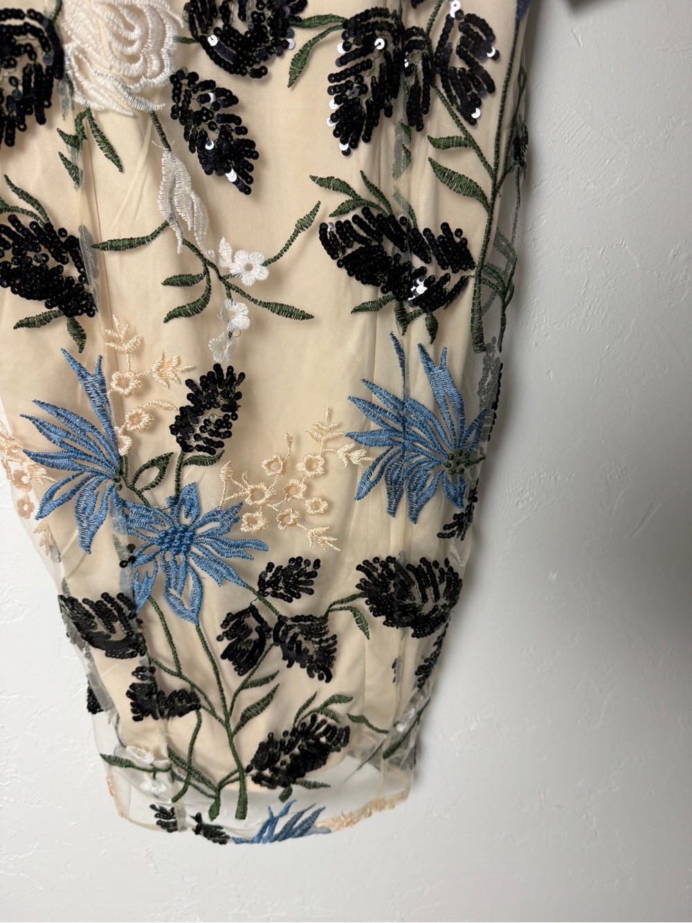 Lulus Midi Dress Show Stopper Embroidered Sequin dress - Picture 6 of 14